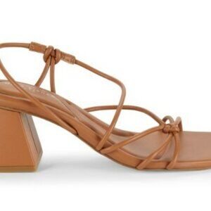 Nude Caramel Brown sandals
